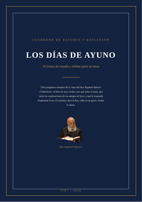 Tishá beAv: el libro de Iyov (Job)