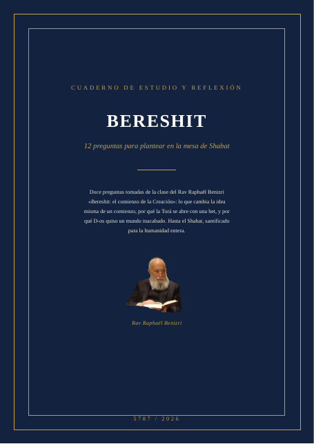 Bereshit — el comienzo de la Creación