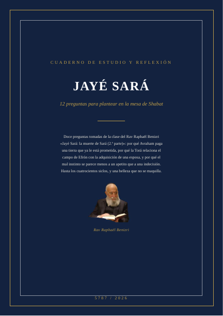 Jayé Sará — la muerte de Sará (2.ª parte)