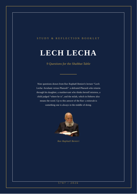 Lech Lecha — Avraham versus Pharaoh