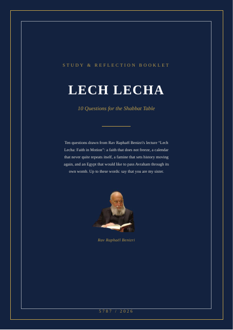 Lech Lecha — Faith in Motion