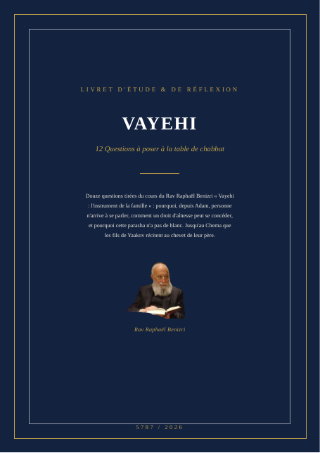 Vayehi — l'instrument de la famille