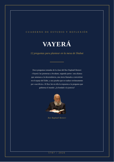 Vayerá — las promesas a Avraham (segunda parte)