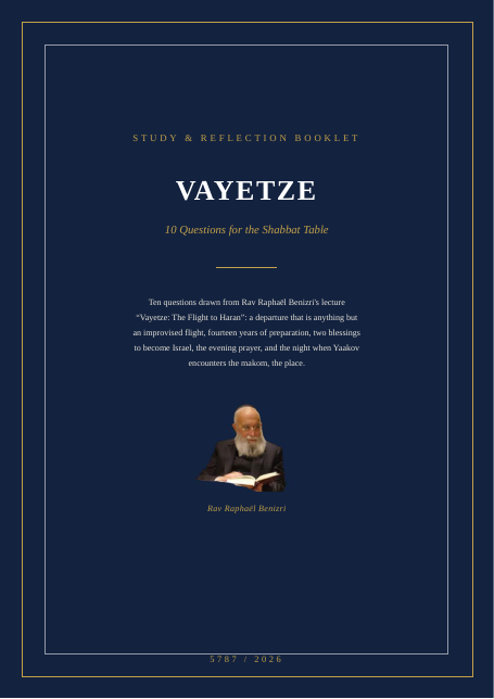 Vayetze — The Flight to Haran