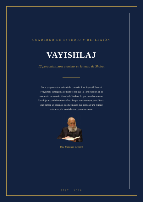 Vayishlaj — la tragedia de Diná