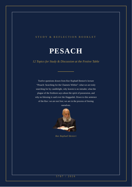 Pesach: Searching for the Chametz Within