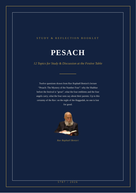Pesach: The Mystery of the Number Four