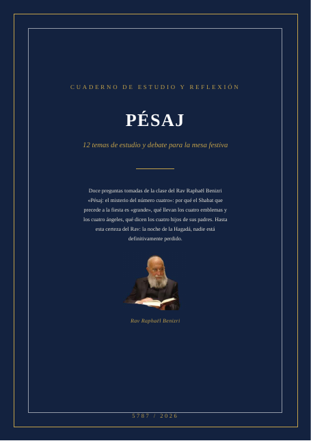 Pésaj: el misterio del número cuatro
