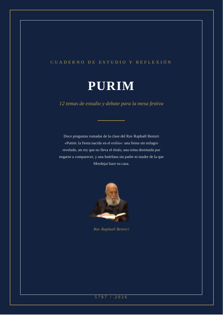 Purim: la fiesta nacida en el exilio