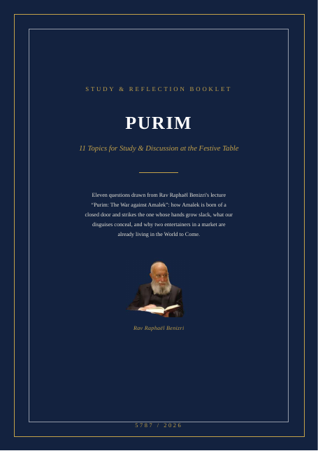 Purim: The War against Amalek