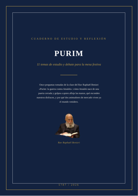 Purim: la guerra contra Amalek