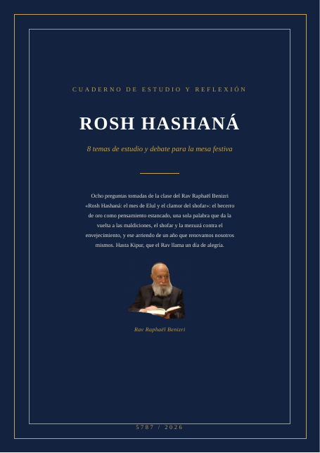 Rosh Hashaná: el mes de Elul y el clamor del shofar