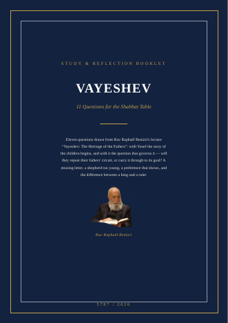 Vayeshev — The Heritage of the Fathers