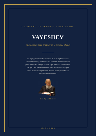 Vayeshev — Yosef y sus hermanos